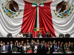 La aprobación del Plan Nacional de Desarrollo es un hecho histórico, menciona el presidente de la Cámara de Diputados, Porfirio Muñoz Ledo. SUN / I. Stephens