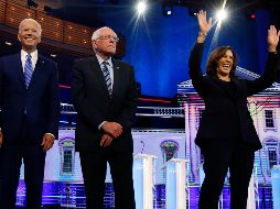 La política migratoria, la salud y el cambio climático fueron los tres temas que se seguirán tratando en los enfrentamientos políticos. AP / W. Lee