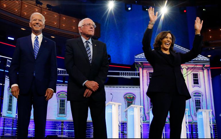La política migratoria, la salud y el cambio climático fueron los tres temas que se seguirán tratando en los enfrentamientos políticos. AP / W. Lee