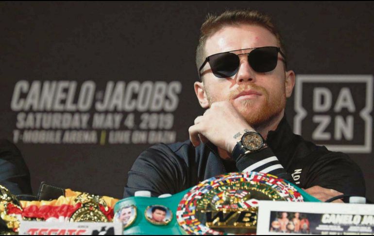 Saúl Álvarez. El “Canelo” regresará al ring el 14 de septiembre, aunque aún está por definir el rival que enfrentará. AP