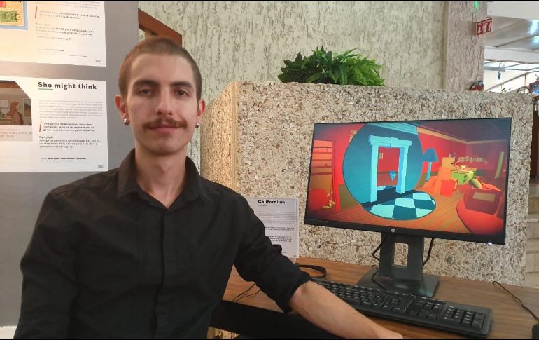 En México esta muestra se expuso primero en la Alianza Francesa de Xalapa, en Veracruz presentado por Lothario Areski, uno de los desarrolladores con juegos en la exposición. EL INFORMADOR / J. Pérez