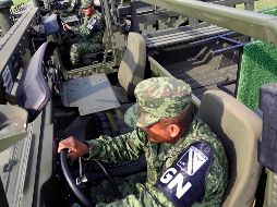 Según la Ley de la Guardia Nacional, los grados y las insignias del cuerpo de seguridad no podrán ser usados por personas, corporaciones o dependencias ajenas a ellas. AFP/ARCHIVO