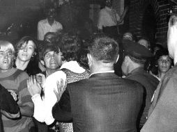 La tensión se incrementó en las calles tras la redada en el bar Stonewall. GETTY IMAGES