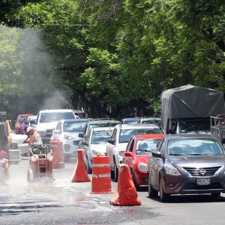 Reactivan obras de ciclovía en avenida Guadalupe-Niños Héroes