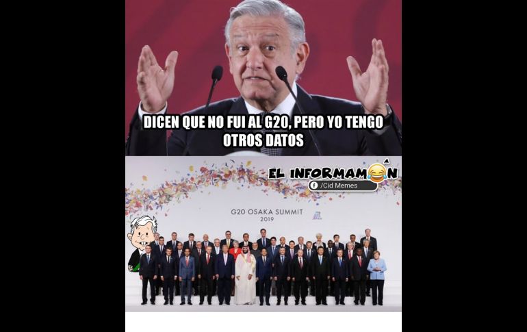 La ausencia de AMLO en el G-20 desata los memes
