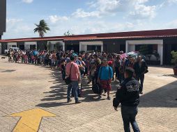 Autoridades mexicanas continúan con la detención de migrantes centroamericanos que ingresan al país de manera ilegal. EFE / Inami