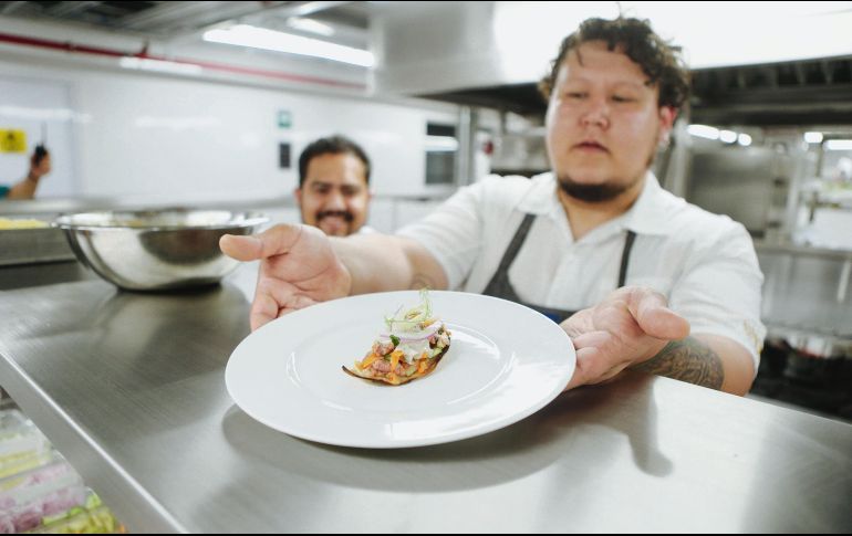Tostada de salpicón de res. EL INFORMADOR / G. Gallo