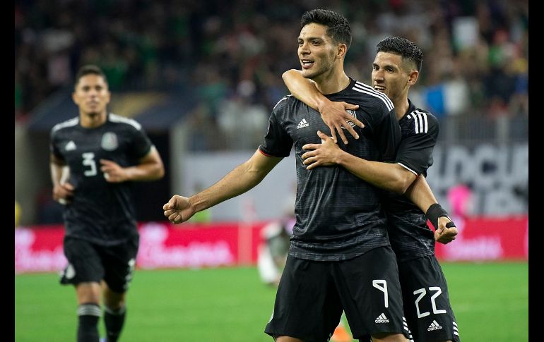 Jiménez rompió las redes al minuto 44.  TWITTER / @miseleccionmx