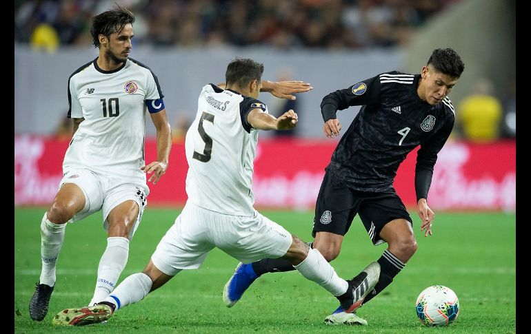 La igualdad se mantuvo en la mayor parte del primer tiempo del encuentro. TWITTER / @miseleccionmx