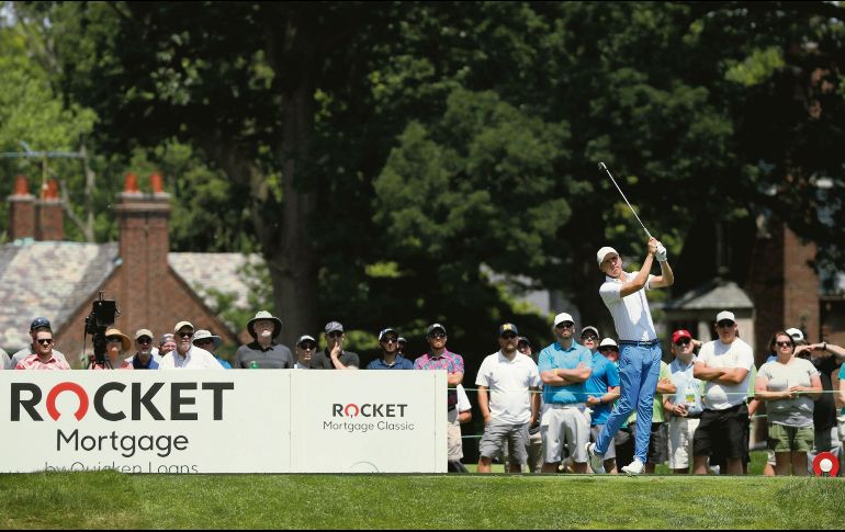 Carlos Ortiz firmó ayer una tarjeta de dos sobre par, para ubicarse empatado en el puesto 66 con una ronda más por jugar. AFP