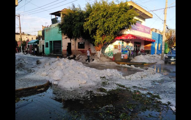 En Tlaquepaque, las mayores afectaciones se registran en las colonias Rancho Blanco, Álamos y Capacha. TWITTER/PCTlaquepaque