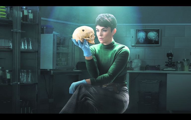 La actriz ha encontrado fortaleza y humanidad en el papel de “Jenny Cooper”, protagonista de “La Forense”. CORTESÍA