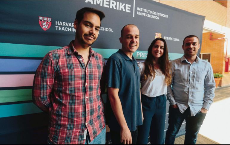 Directores de licenciaturas. David Rodríguez-Osorio Álvarez, Roger Sas Prats, Marta Espluga García y Gerard Pijoan. EL INFORMADOR / G. Gallo