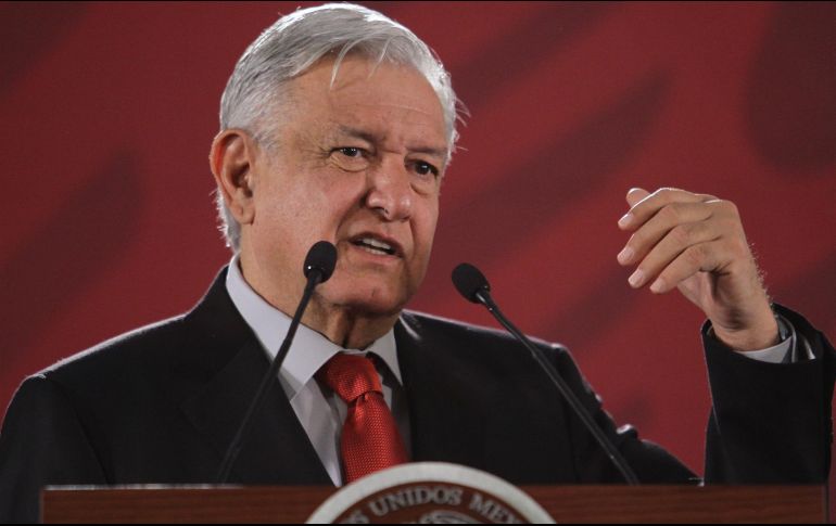 López Obrador dice que tiene miedo como todos los seres humanos, pero no es un cobarde. NTX / G. Granados