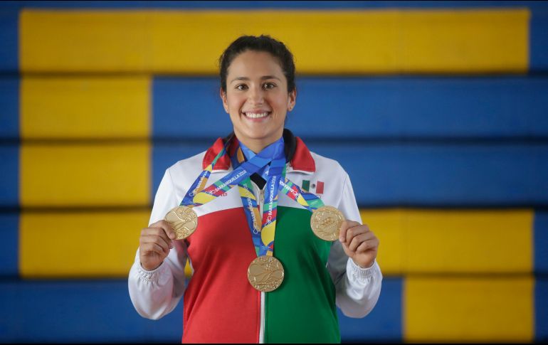 Entre los atletas tapatíos con esperanza de medalla, destacan la ciclista Jessica Salazar (foto), el patinador Jorge Martínez, las triatletas Cecilia Pérez y Claudia Rivas, además del clavadista Iván García. EL INFORMADOR / ARCHIVO