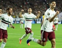 Haití mantuvo a raya al Tri durante casi cien minutos hasta que la pena máxima llegó contra ellos. TWITTER / @miseleccionmx