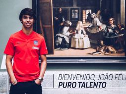''Con la llegada de Joao Félix incorporamos un atacante polivalente que puede actuar en cualquiera de las posiciones de vanguardia'', dijo el equipo en un comunicado.  TWITTER / @Atleti