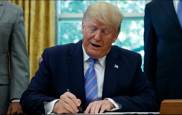 La decisión representa un revés para los ambiciosos planes de Trump. AP/C. Kaster