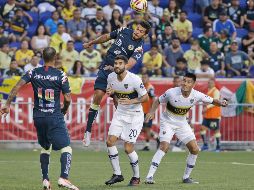 América marcó al minuto 12 vía Paul Aguilar y luego al 64 y 72 Mauro Zárate por Boca Juniors. AP / S. Wenig