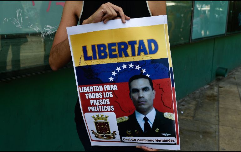 Bachelet asegura que hay 793 personas privadas arbitrariamente de libertad. AFP/F. Parra