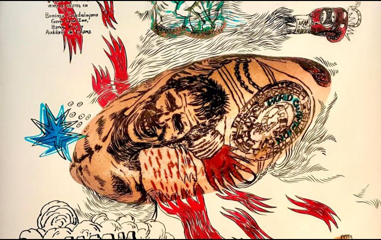 Rocío Sáenz participa con esta obra en la  muestra “Levadura”. ESPECIAL