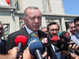 Recep Tayyip Erdogan, pidió el cese de los 