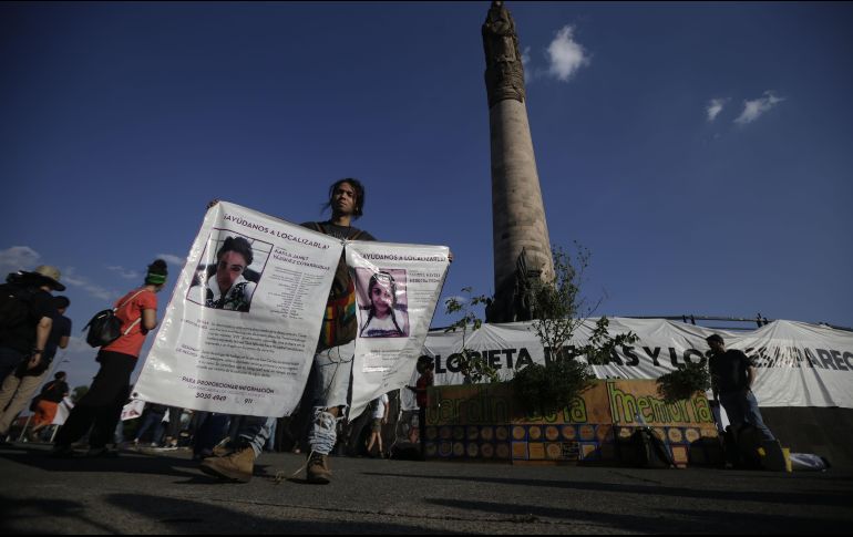 Alfaro Ramírez reconoció y dio las gracias al Comité de Selección, integrado por los colectivos de familiares en búsqueda de sus desaparecidos. EL INFORMADOR / ARCHIVO
