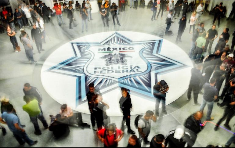 Los policías federales inconformes piden que no haya represalias de sus superiores por su movimiento. NTX / ARCHIVO