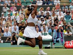 El match fue un calentamiento para el duelo de dobles mixtos que la estadounidense y Andy Murray jugarán más tarde este día. AP / B. Curtis