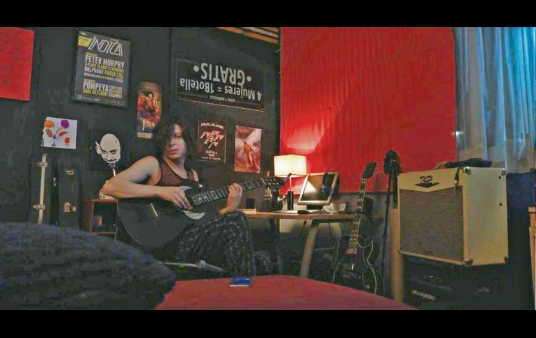 Rodaje del cortometraje “La doble moral”. CORTESÍA