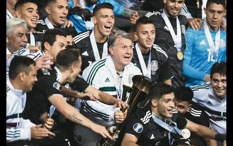 Gerardo Martino no ha perdido como técnico del Tri en 10 juegos. AFP / T. Clary