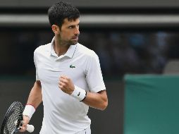 Novak Djokovic llega a Cuartos. AFP / G. Kirk