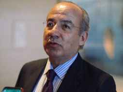 Calderón Hinojosa renunció al PAN, junto con su esposa, Margarita Zavala, en noviembre del 2018, y tienen el proyecto de fundar la organización México Libre, con atribuciones de partido político. EL INFORMADOR / ARCHIVO