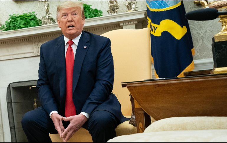 Un grupo de usuarios de Twitter denunciaron que fueron bloqueados por la cuenta @realDonaldTrump por expresar sus ideas. EFE/K. Dietsch