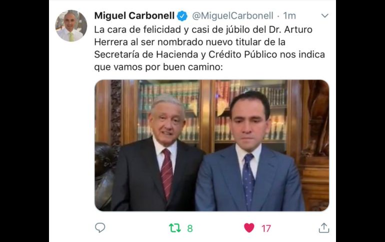 Se va Carlos Urzúa y llega Arturo Herrera cargado de memes