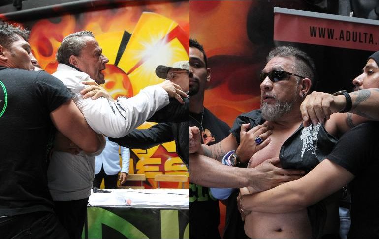 El pleito entre Alfredo Adame y Carlos Trejo lleva más de 15 años. ESPECIAL