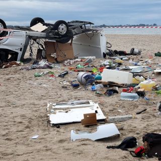 Siete muertos y decenas de heridos por temporal en el norte de Grecia