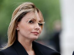 La ex primera dama, Angélica Rivera, agradece el apoyo de los medios a lo largo de sus 30 años de carrera actoral. AP / ARCHIVO