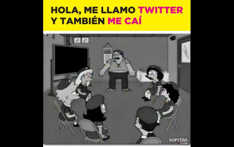 Twitter se cae y brincan los memes