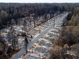 El suceso que destruyó Paradise y comunidades vecinas es el que ha causado más muertes en casi un siglo. AP / N. Berger