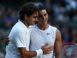 Fotografía de la final de Wimbledon 2008, cuando Nadal derrotó a Federer. AFP/R. Pierse