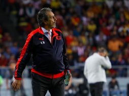 Boy esboza un cuadro con cuatro defensas, dos contenciones y Brizuela, López, Peralta y Pulido en el ataque. IMAGO7/Archivo