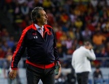 Boy esboza un cuadro con cuatro defensas, dos contenciones y Brizuela, López, Peralta y Pulido en el ataque. IMAGO7/Archivo