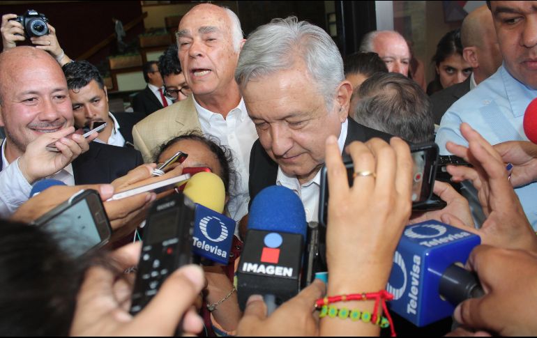 En la reunión se expusieron temas como educación, salud y el apoyo federal para concluir la Presa El Zapotillo. EL INFORMADOR/E. Barrera