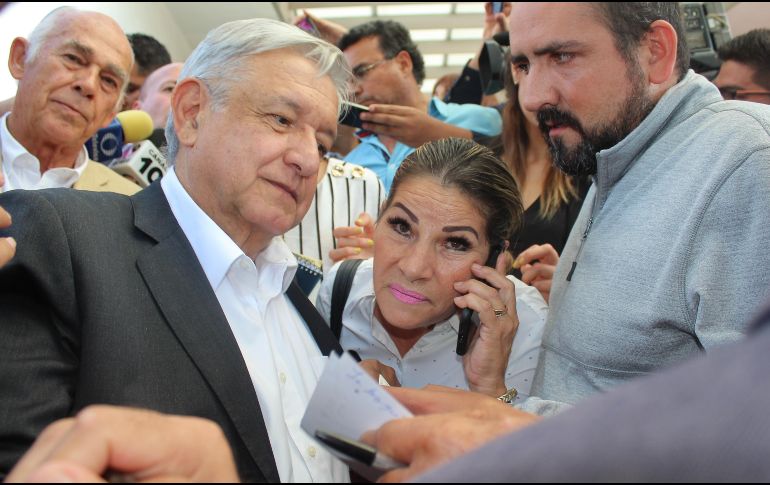 En la reunión se expusieron temas como educación, salud y el apoyo federal para concluir la Presa El Zapotillo. EL INFORMADOR/E. Barrera