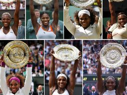 Serena Williams se ha coronado en siete ocasiones en Wimbledon. AFP