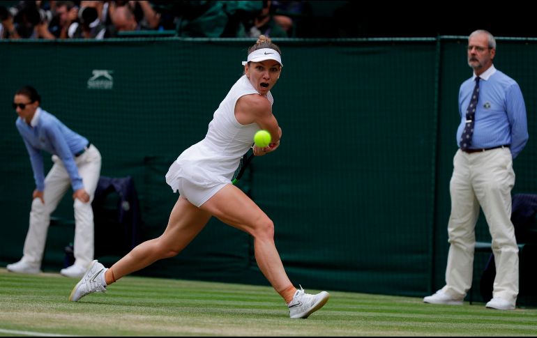 Halep buscaba el segundo título de Grand Slam de su carrera. AFP / B. Curtis
