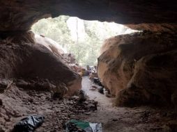 El campamento estaba ubicado en una zona de difícil acceso a la que, según las víctimas, fueron llevados con engaños. ESPECIAL / cambio.gob.mx