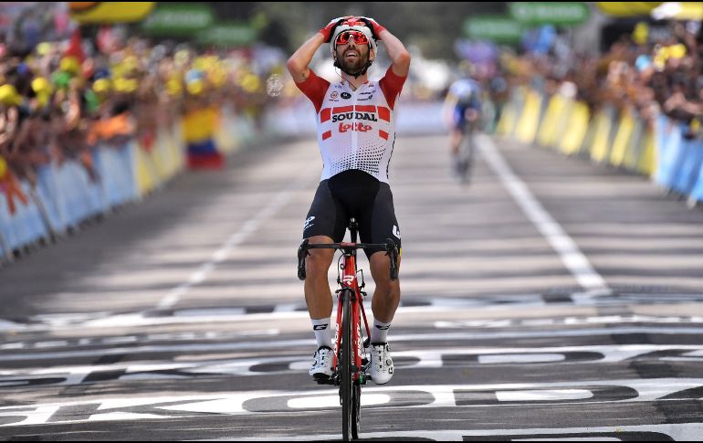 De Gendt detuvo el crono en 5:00.17 horas. AFP / M. Bertorello