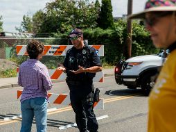 Los policías localizaron al agresor, cuyo nombre no ha sido revelado, y determinaron que fue baleado y murió en el lugar. AP/R. Welsh
